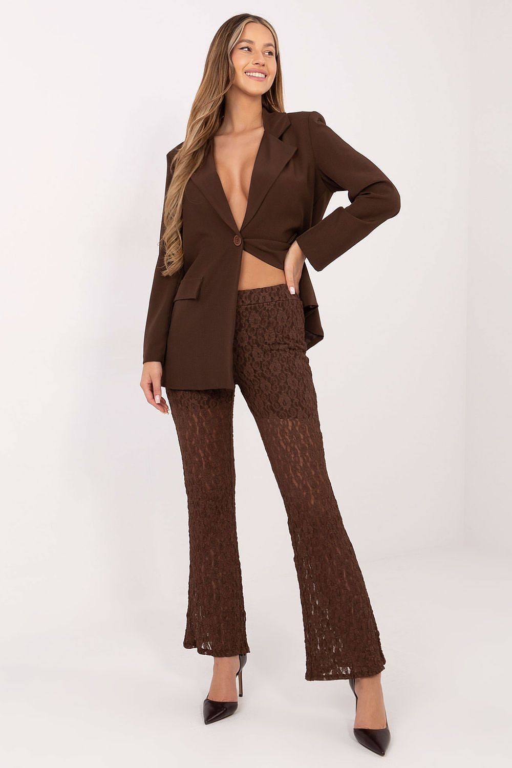  Pantalons en dentelle model 222324 Italy Moda 