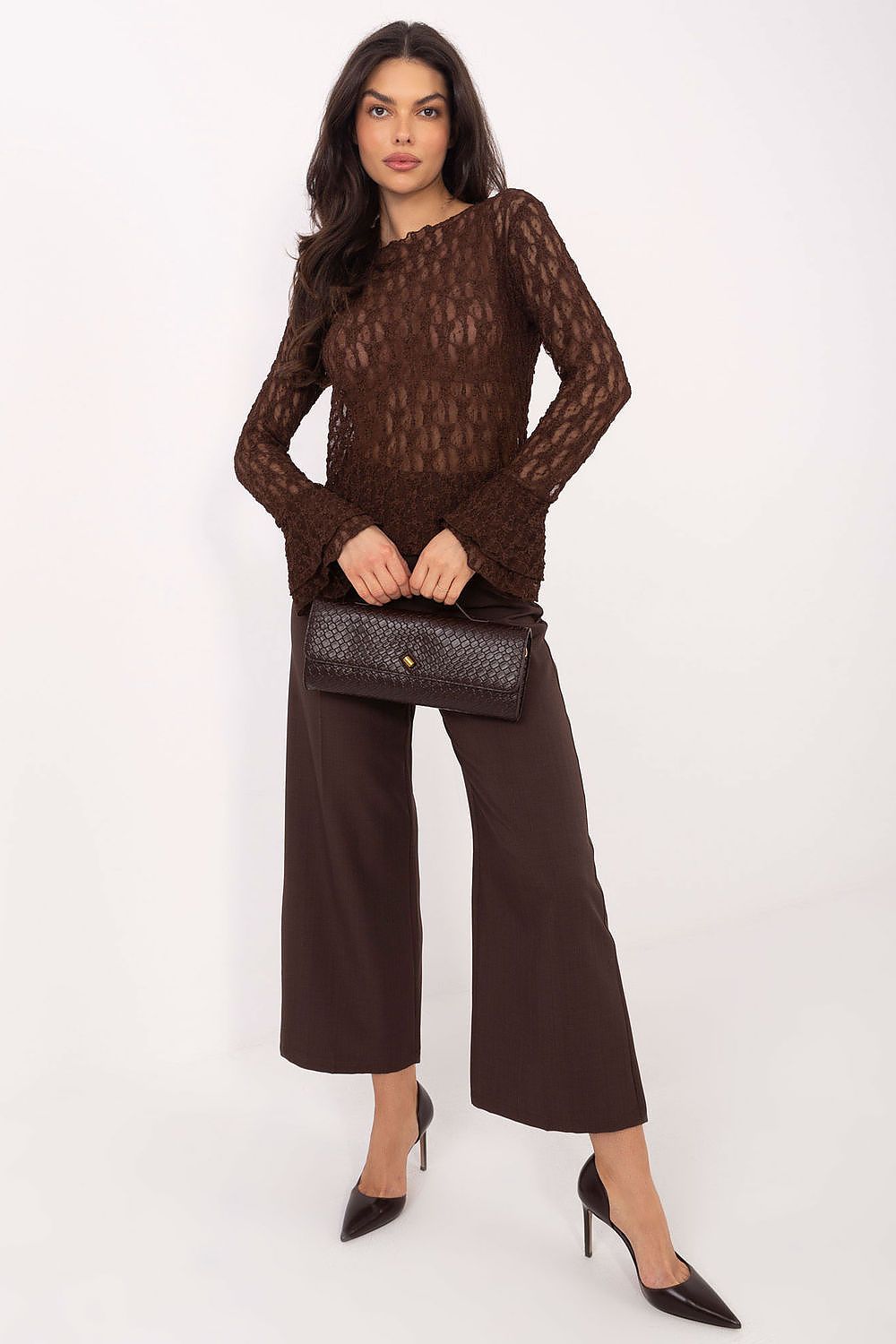  Blouse en dentelle model 222447 Italy Moda 