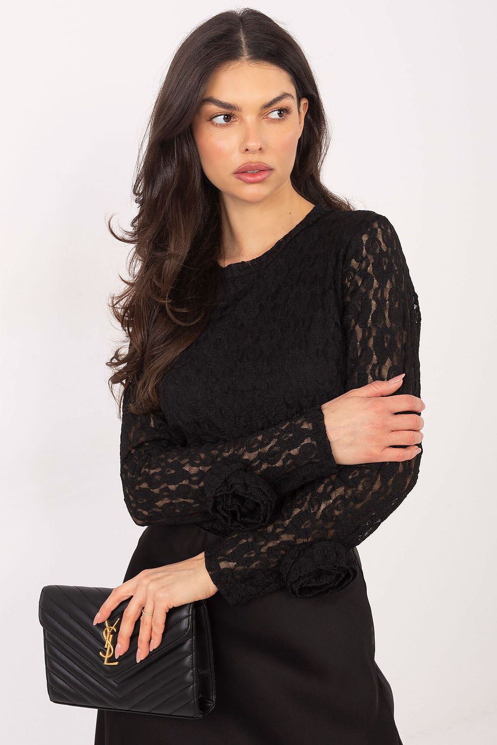  Blouse en dentelle model 222452 Italy Moda 