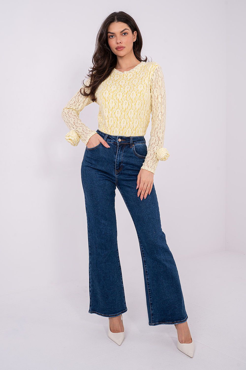  Blouse en dentelle model 222453 Italy Moda 