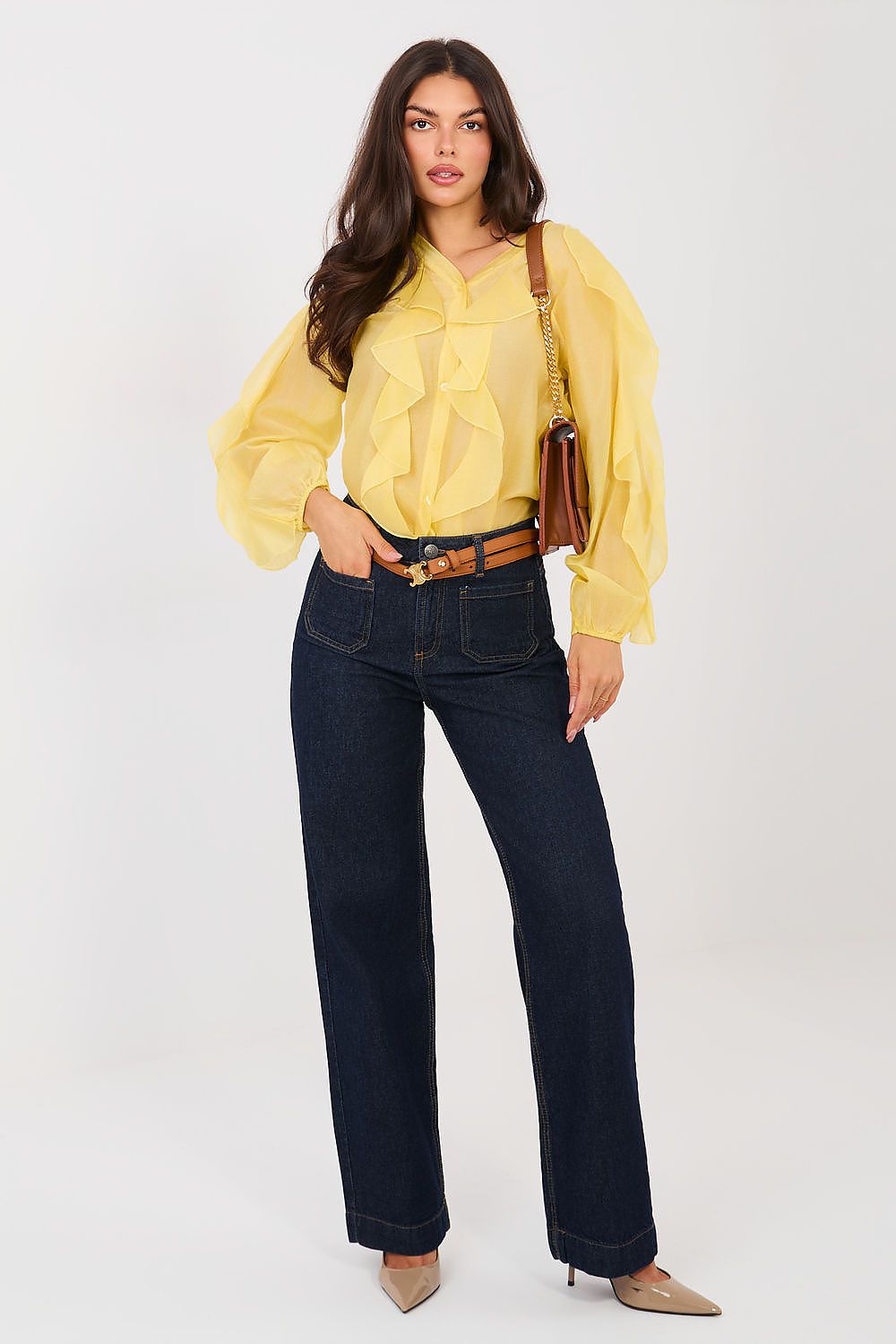  Chemise manche longue model 224143 Factory Price 