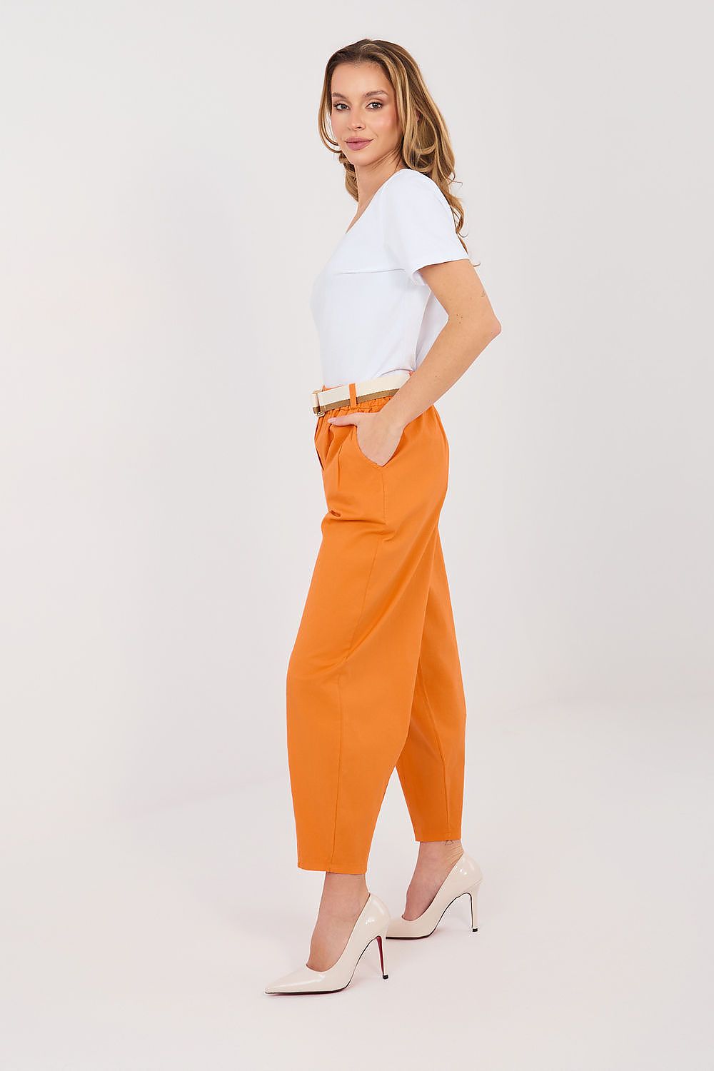  Pantalon femme model 224179 Italy Moda 