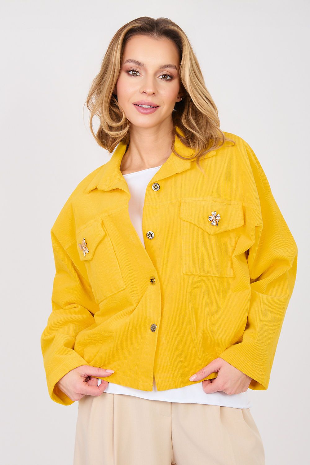  Veste en velours côtelé model 224982 Rue Paris 