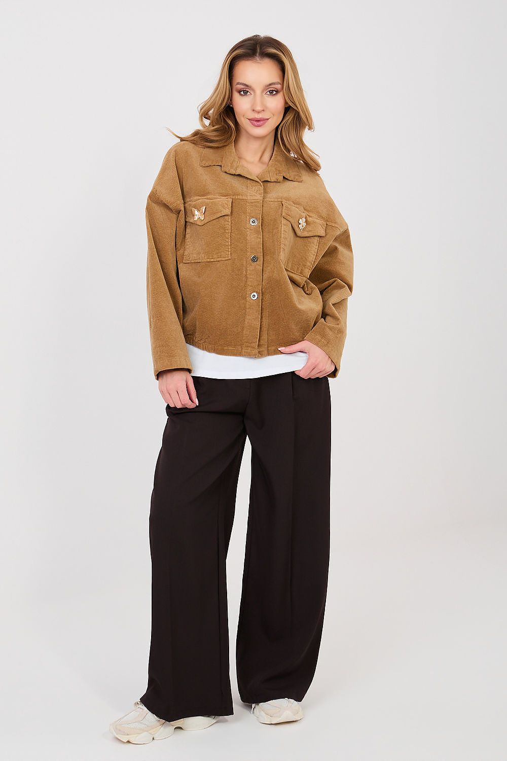  Veste en velours côtelé model 224987 Rue Paris 