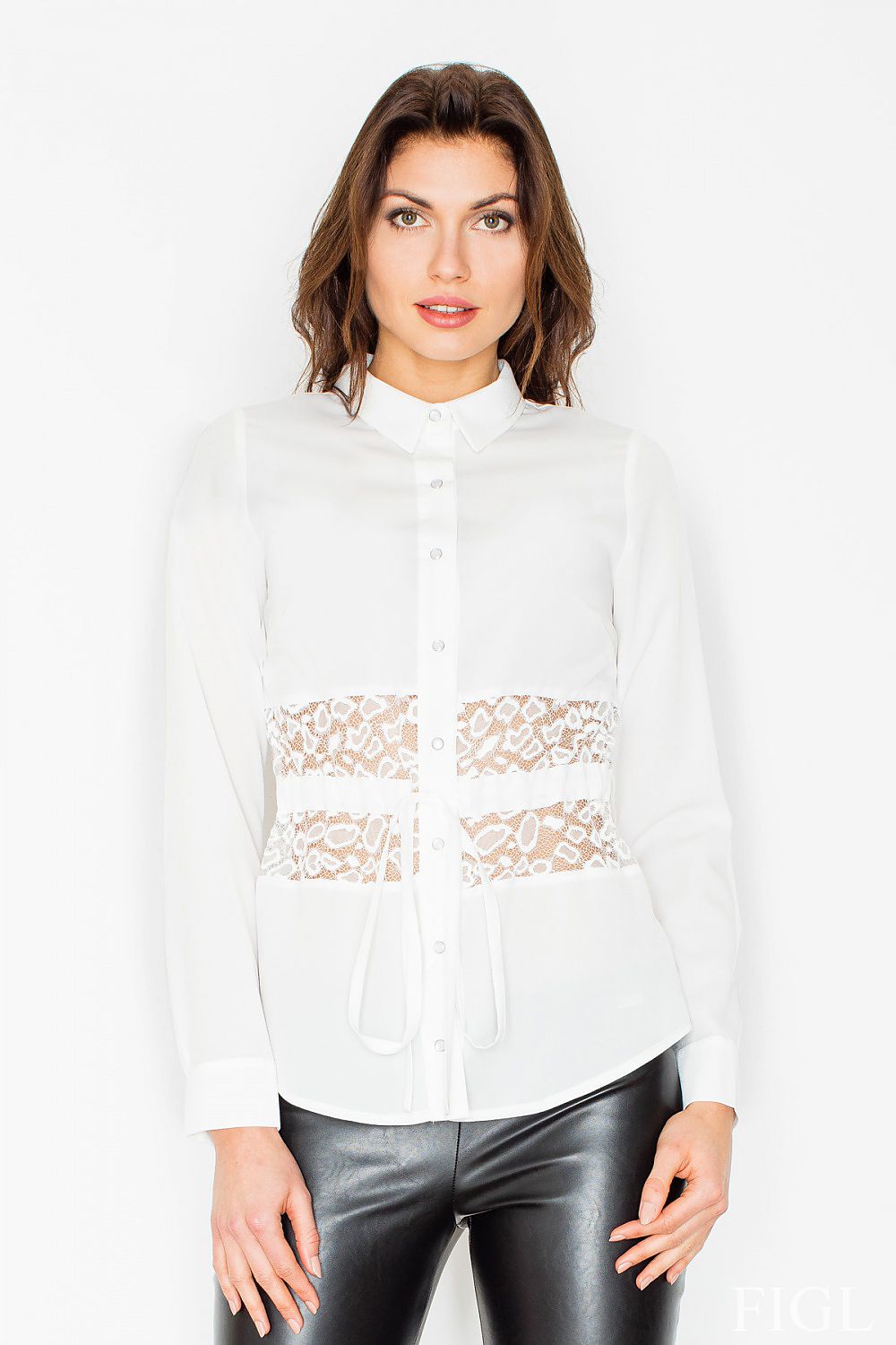  Chemise manche longue model 60185 Figl 