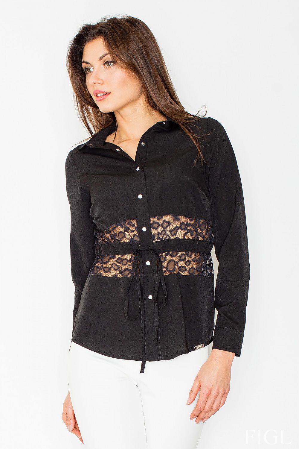  Chemise manche longue model 60186 Figl 