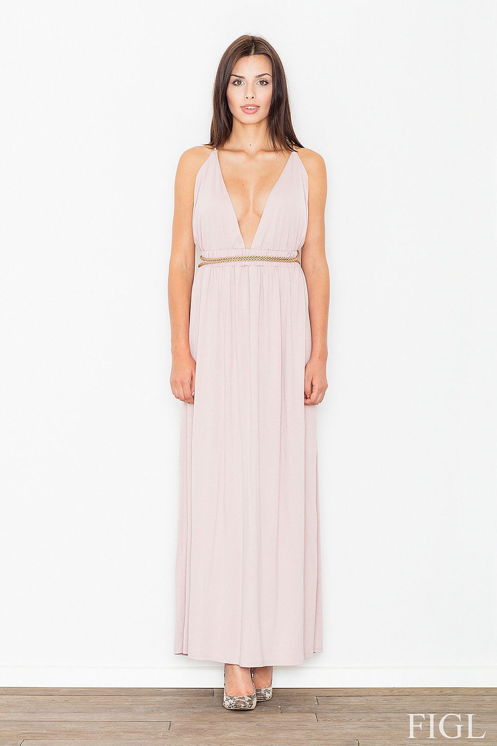  Robe longue model 60699 Figl 