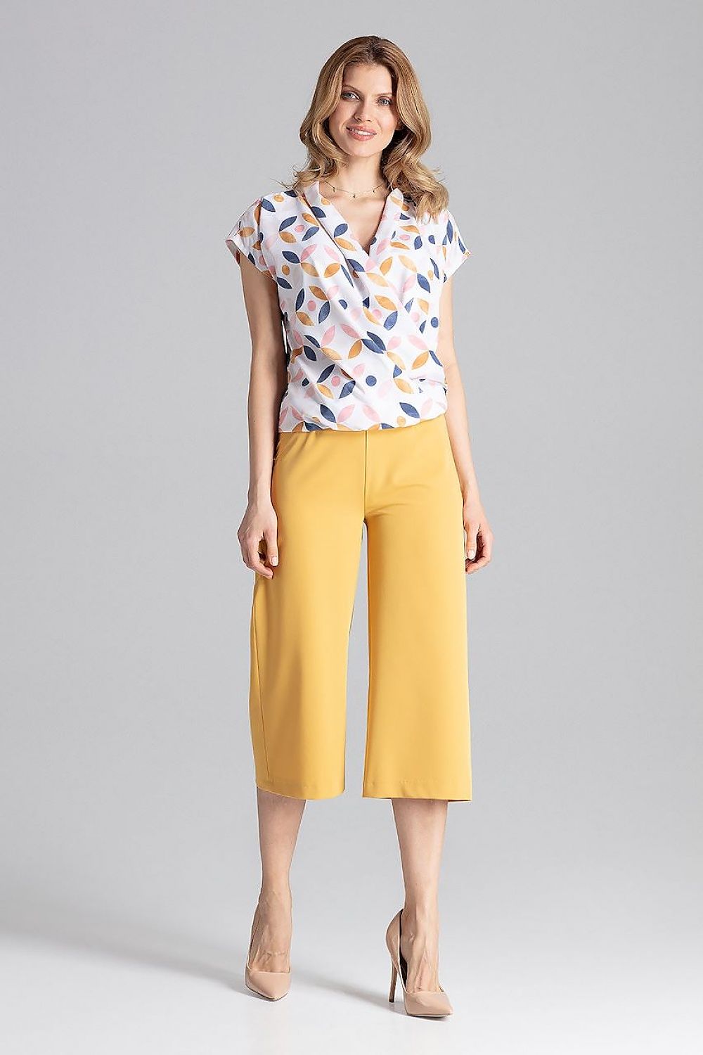  Pantalon femme model 129786 Figl 
