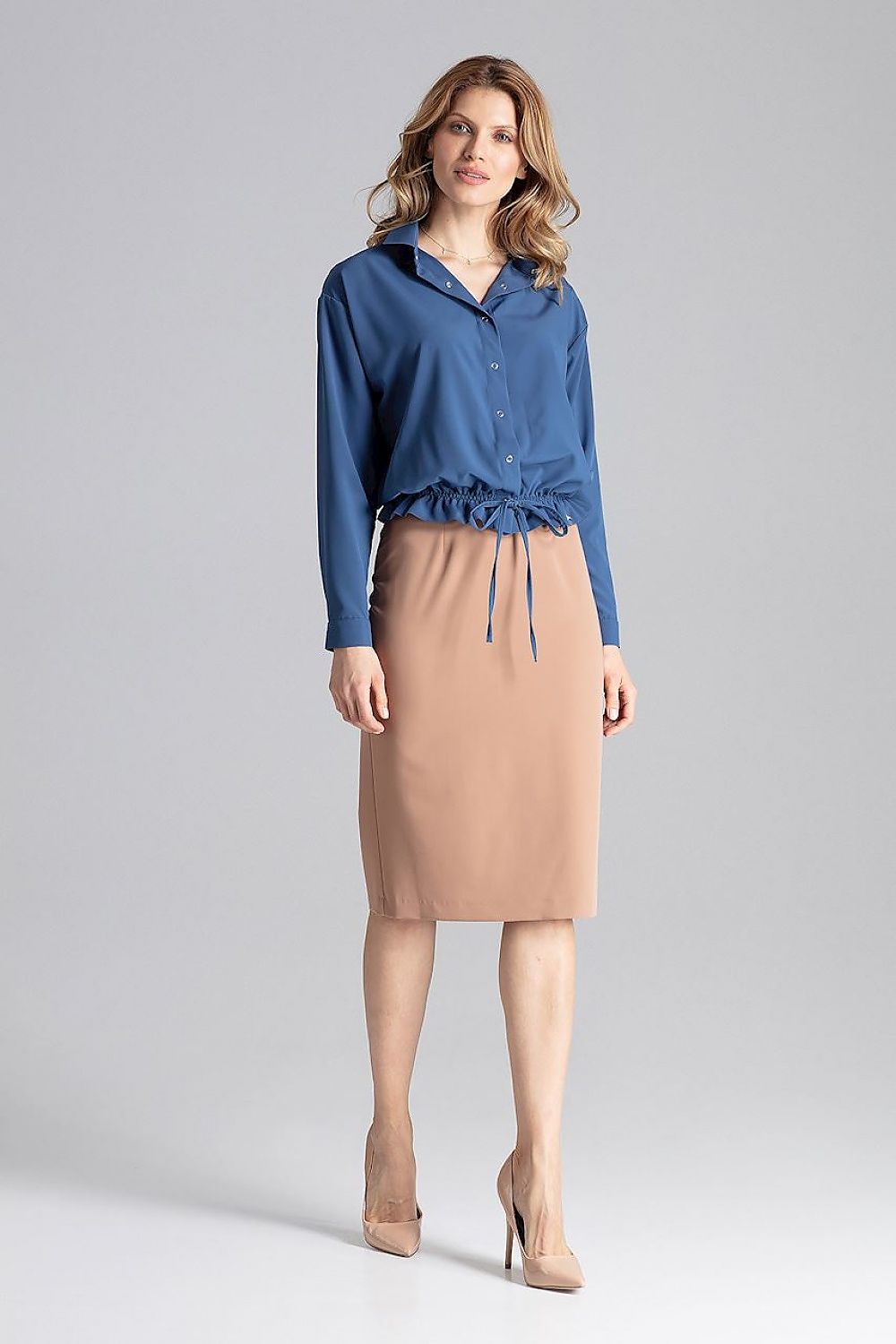  Chemise manche longue model 130146 Figl 