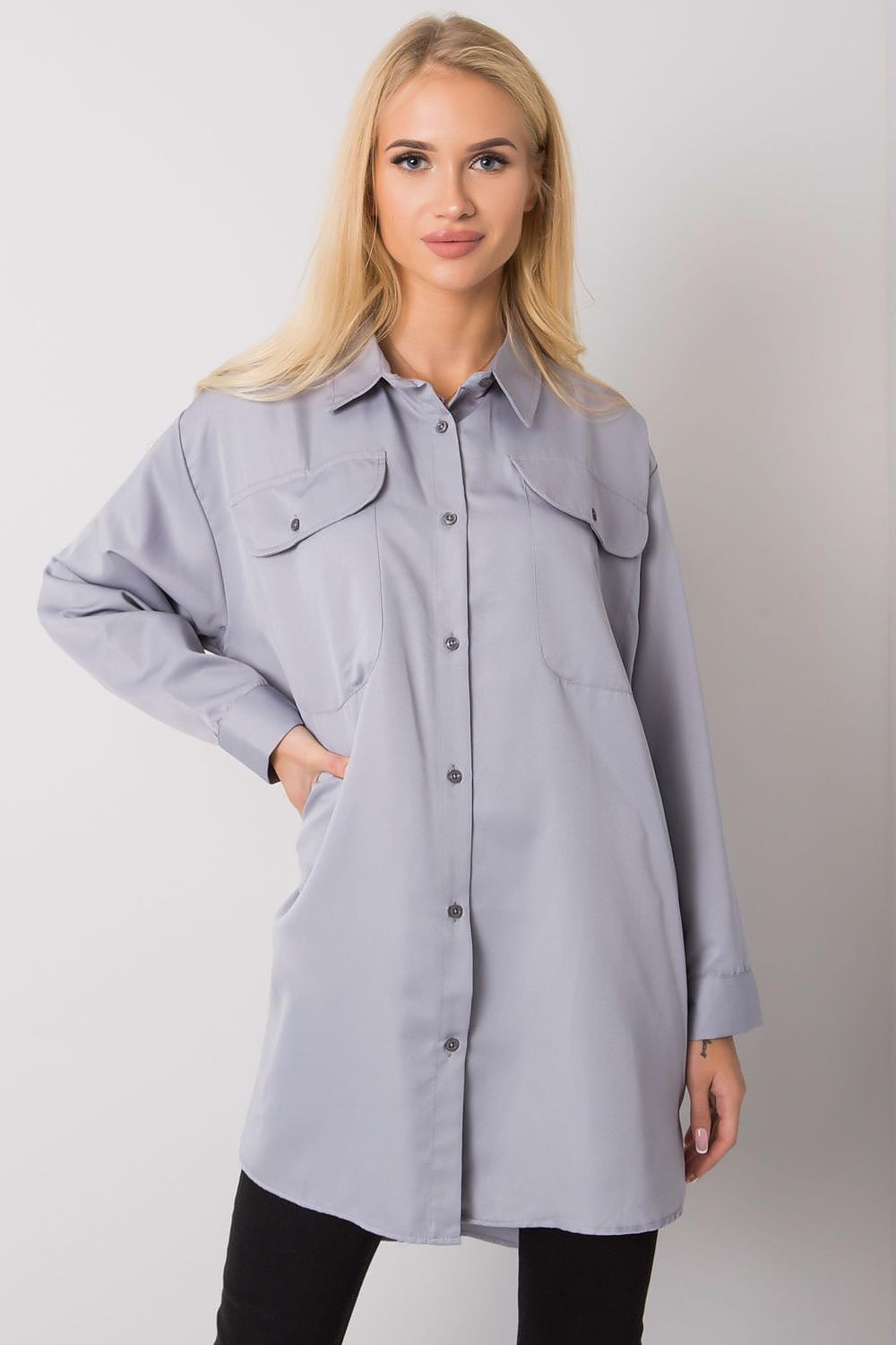  Chemise manche longue model 160758 Ex Moda 