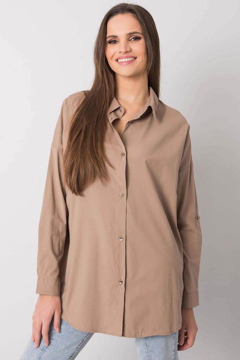  Chemise manche longue model 161931 Ex Moda 