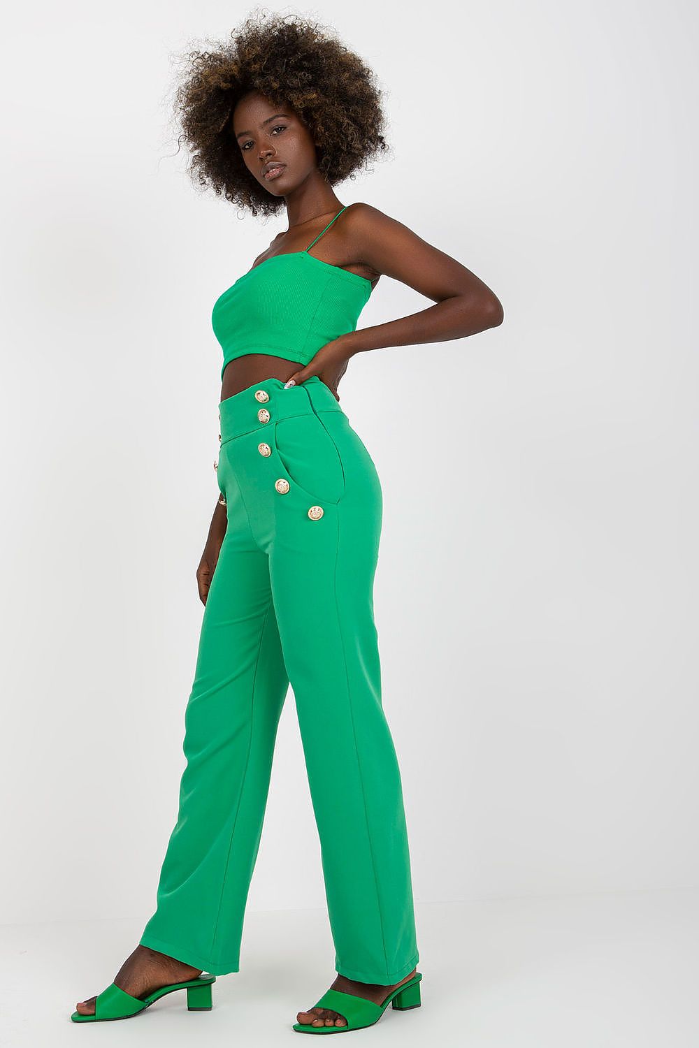 Pantalon femme model 166963 Italy Moda 