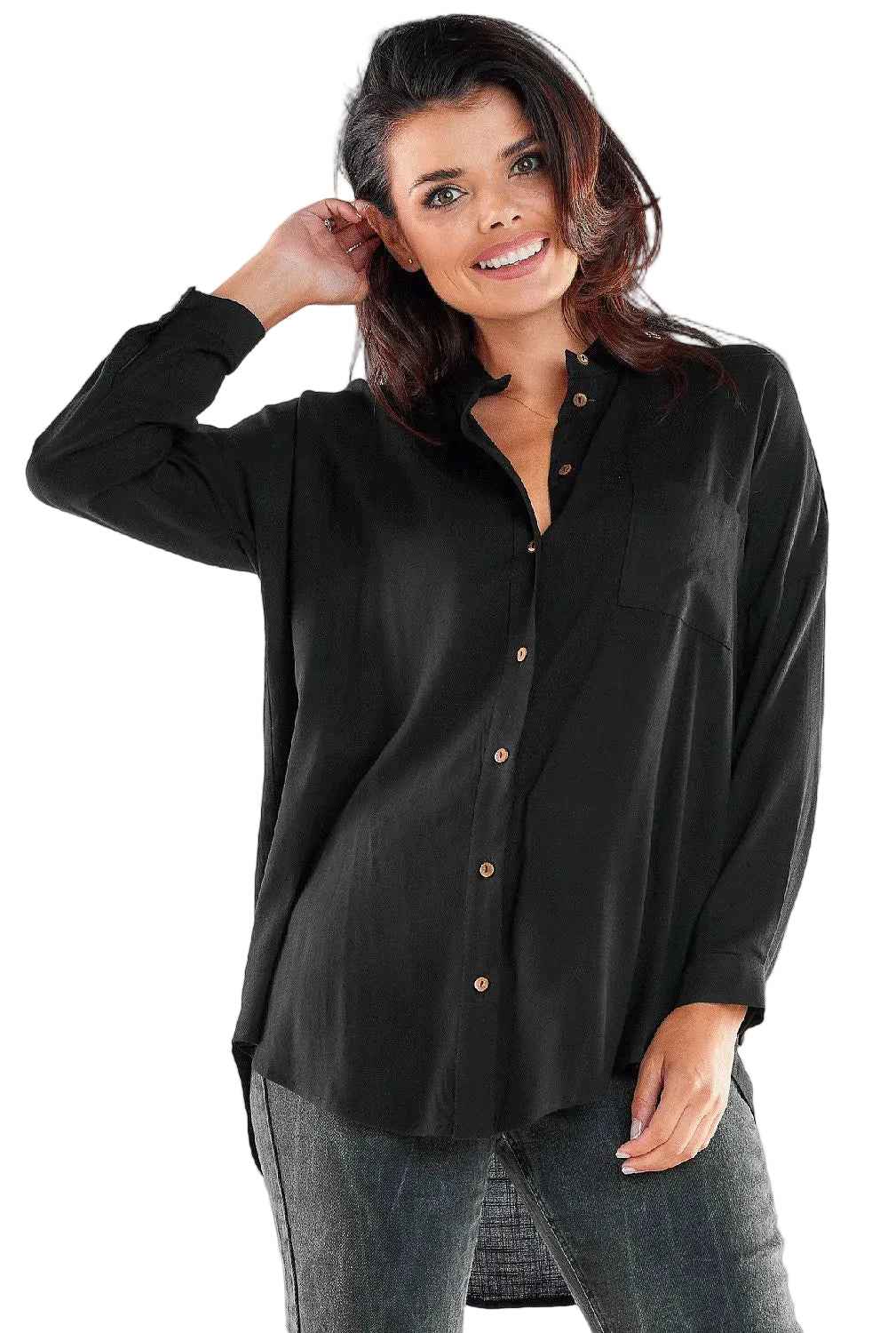  Chemise manche longue model 173923 awama 