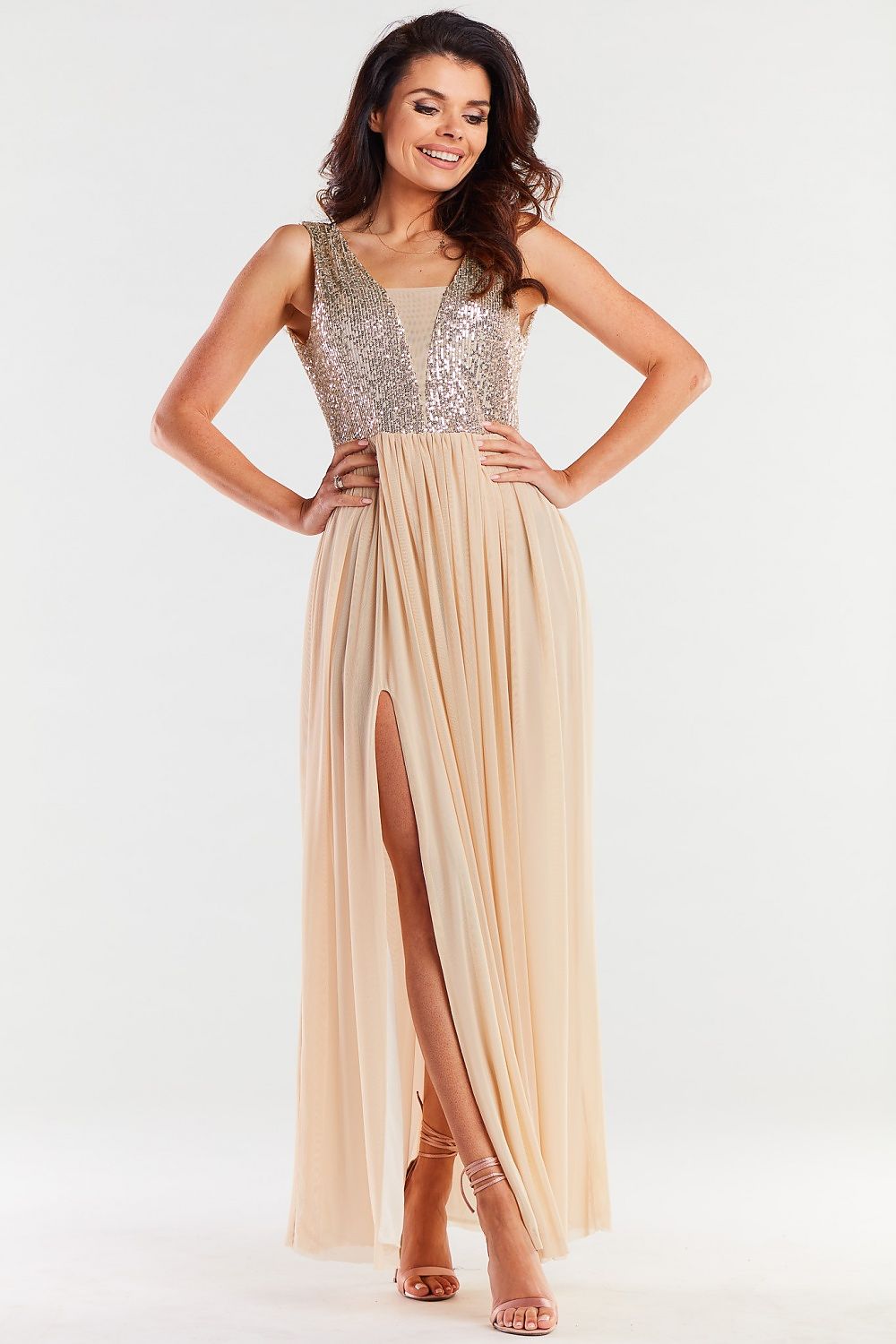  Robe longue model 174302 awama 