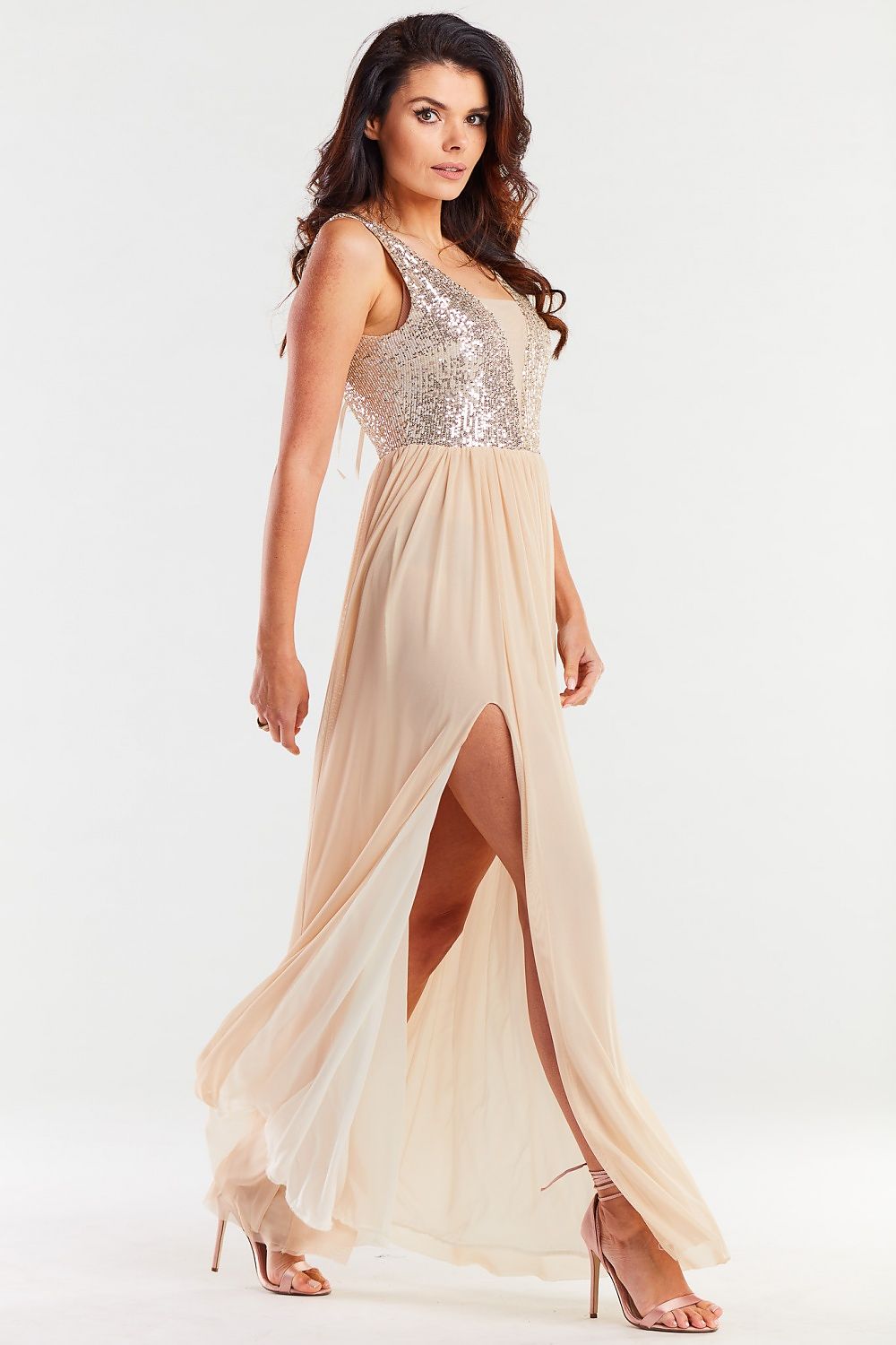  Robe longue model 174302 awama 