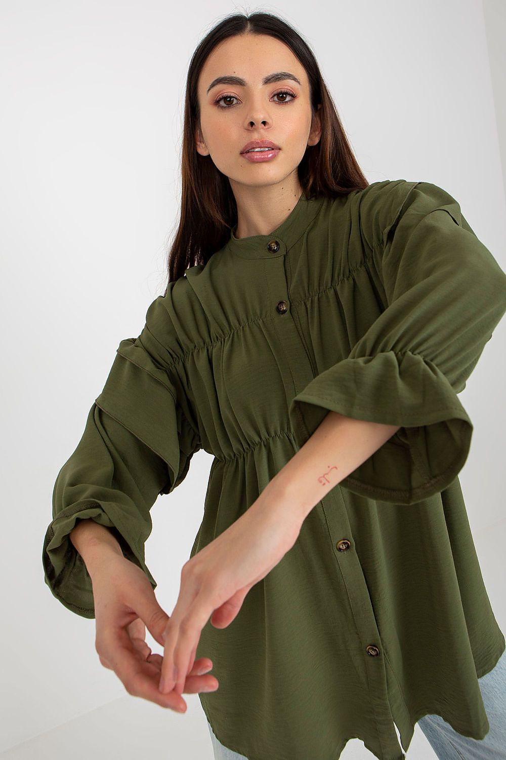  Chemise manche longue model 175460 Och Bella 