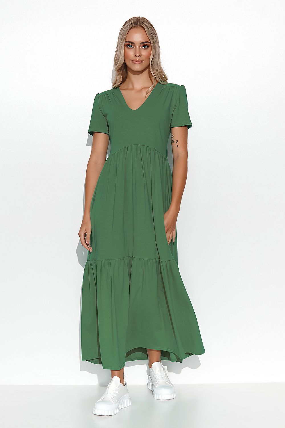  Robe de jour model 179196 Makadamia 