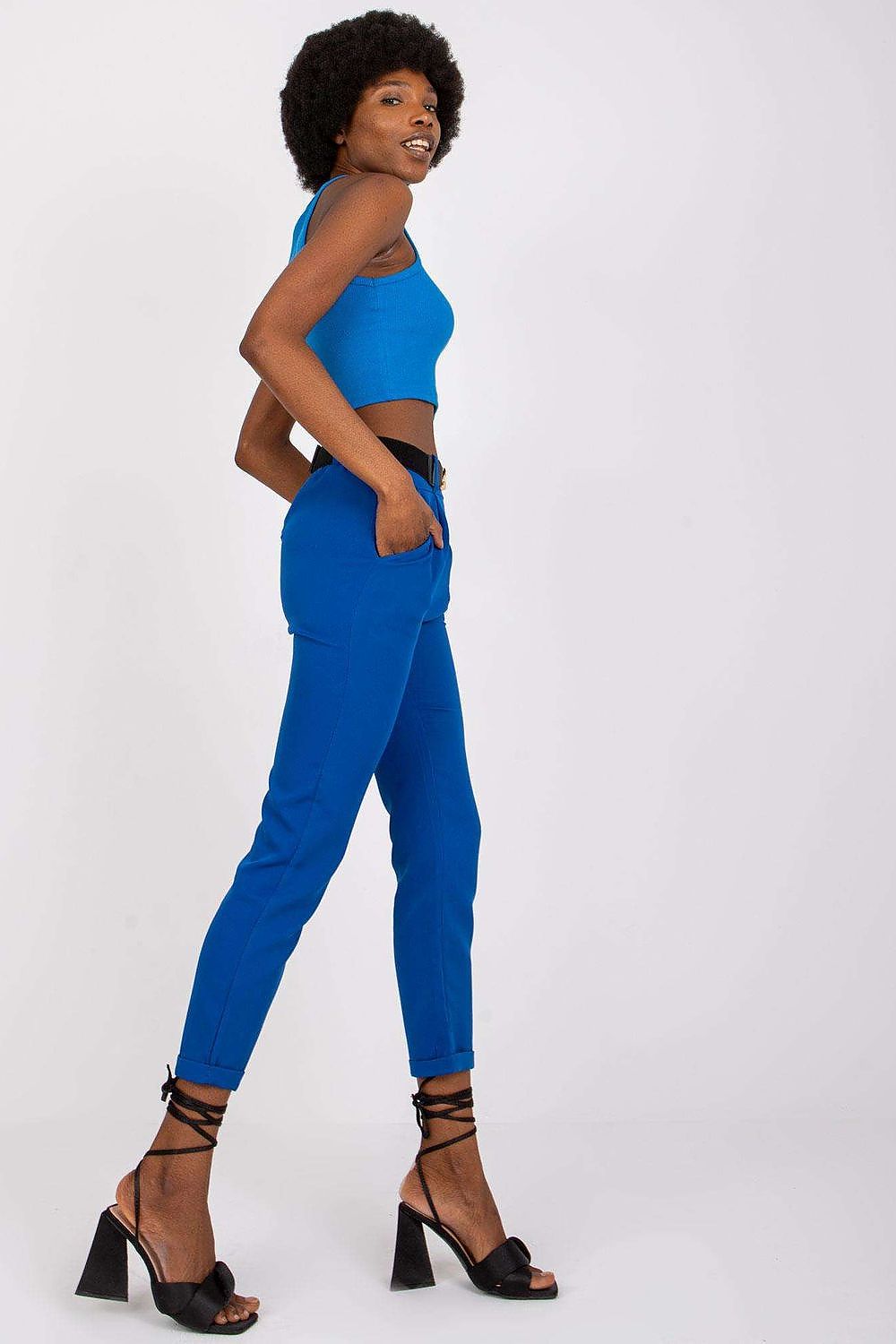  Pantalon femme model 179698 Italy Moda 