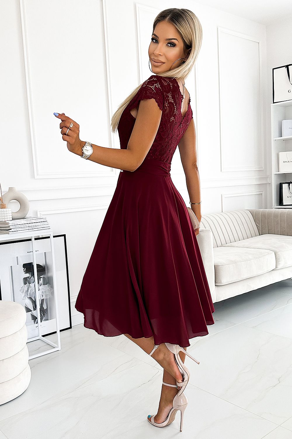 Robe de soirée model 181127 Numoco 