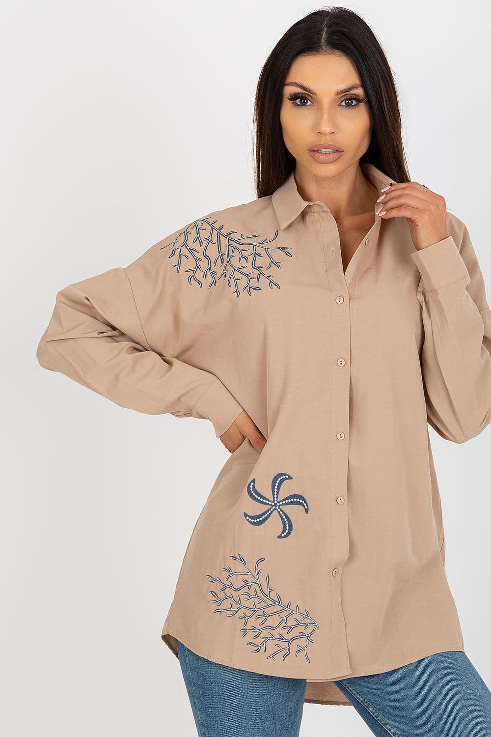  Chemise manche longue model 181628 Factory Price 