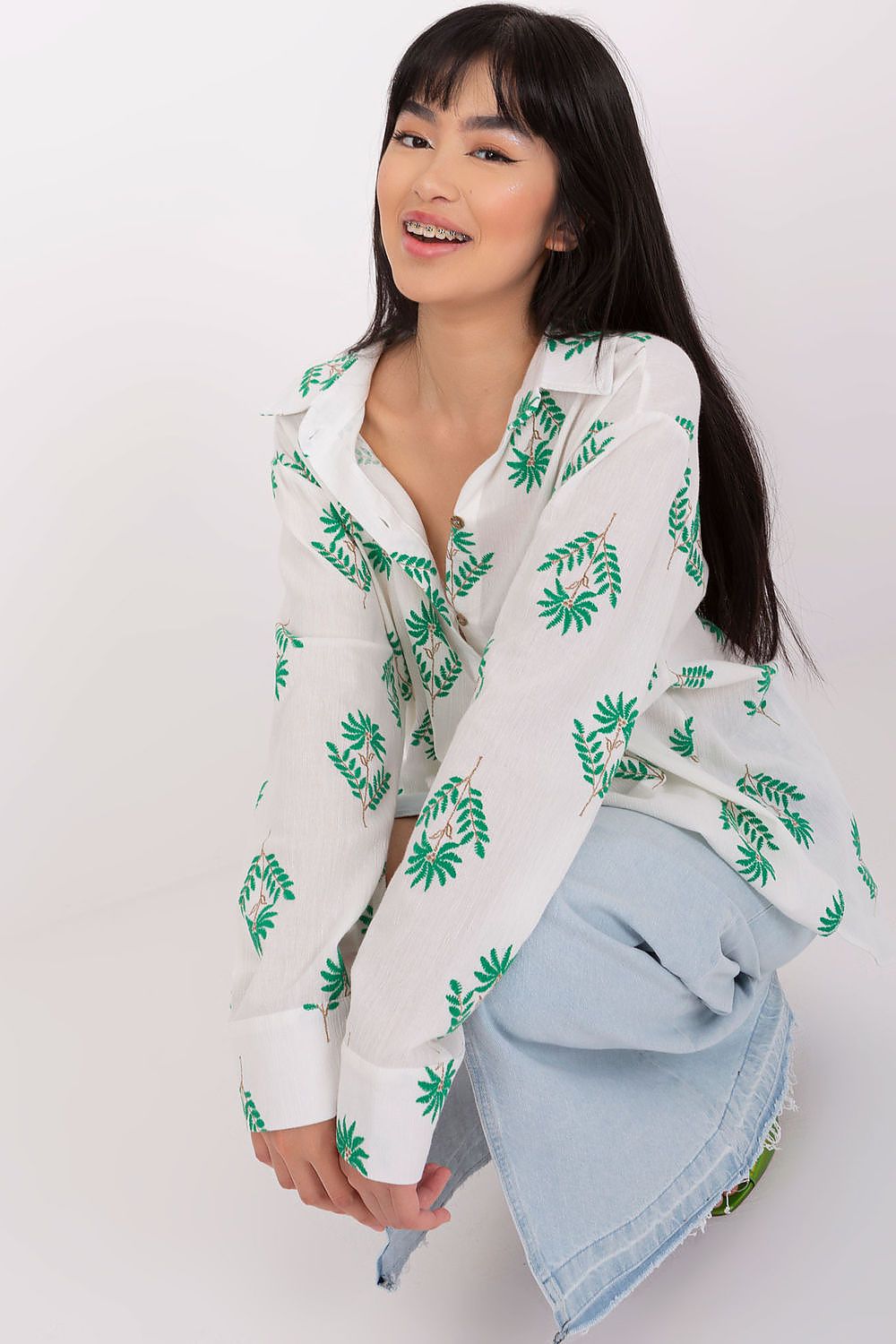  Chemise manche longue model 182064 Lakerta 