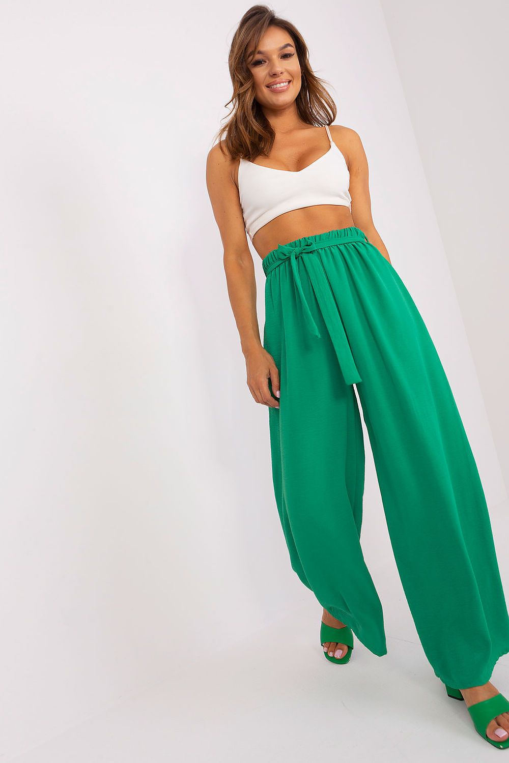  Pantalon femme model 183461 Och Bella 