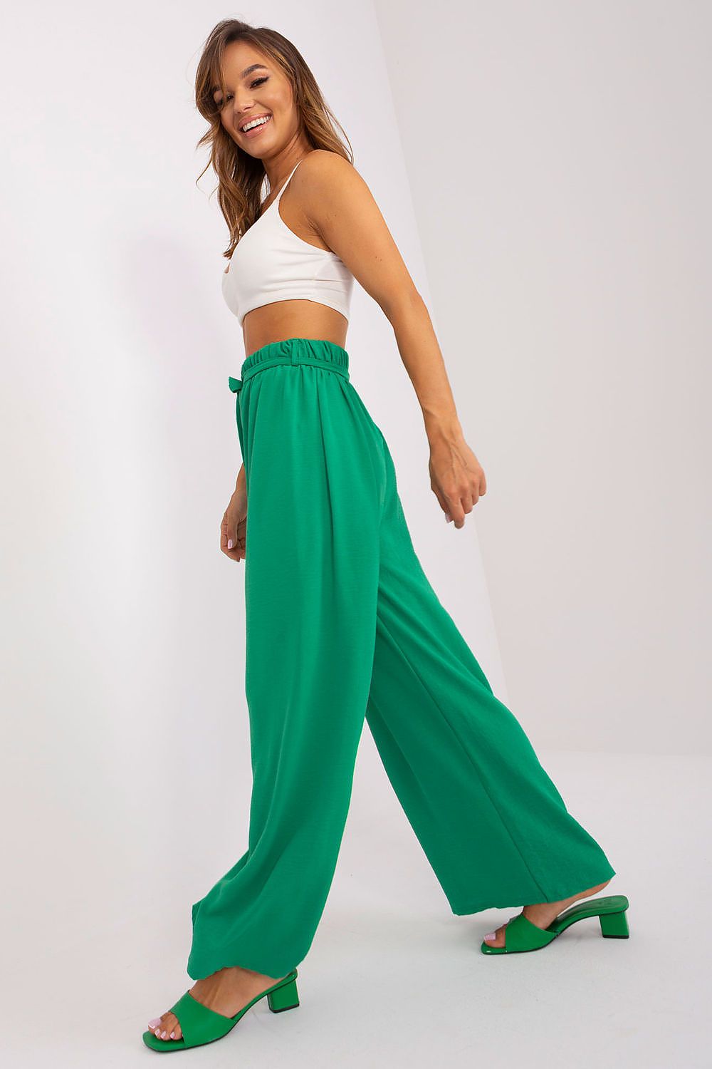  Pantalon femme model 183461 Och Bella 