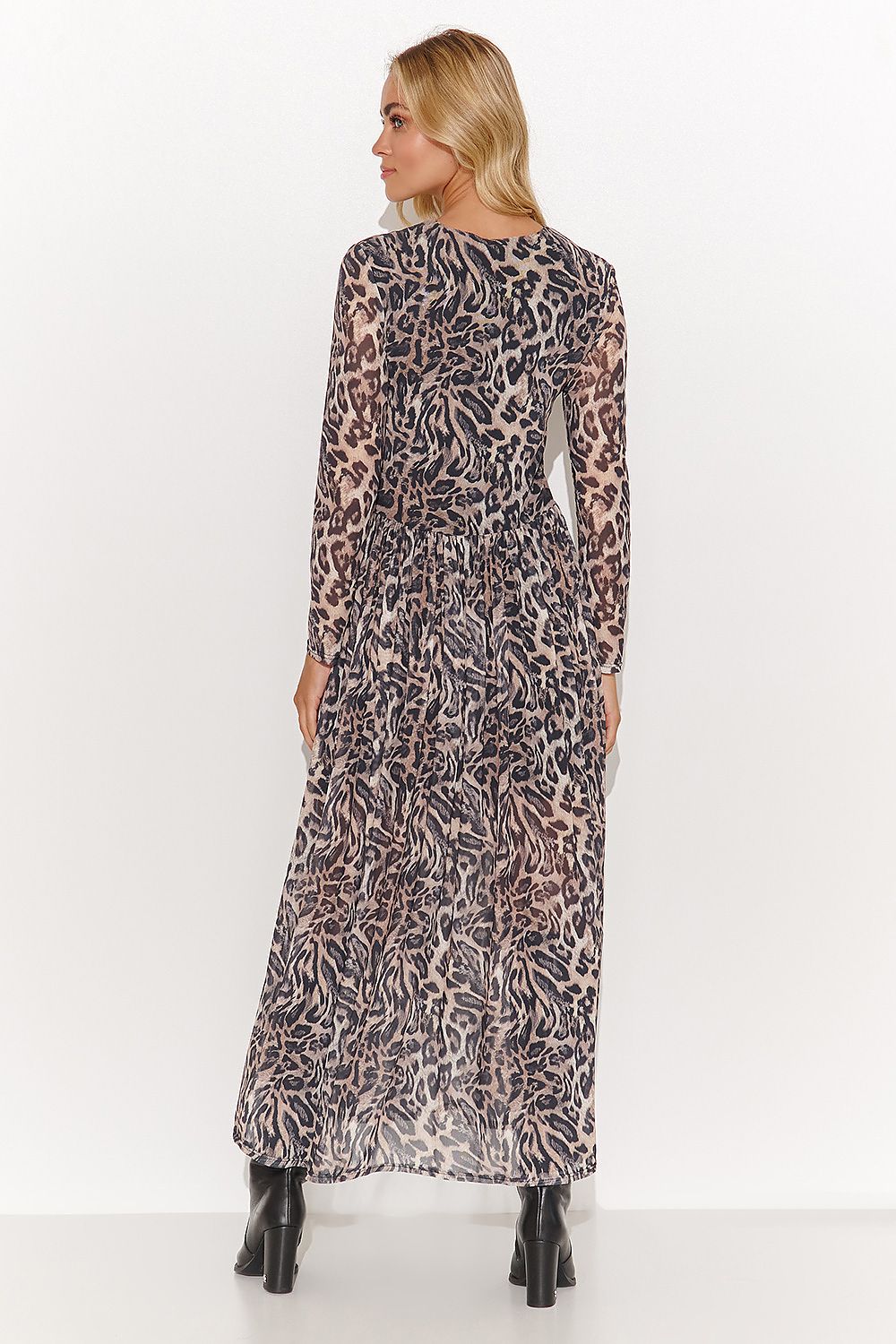  Robe de jour model 184807 Makadamia 