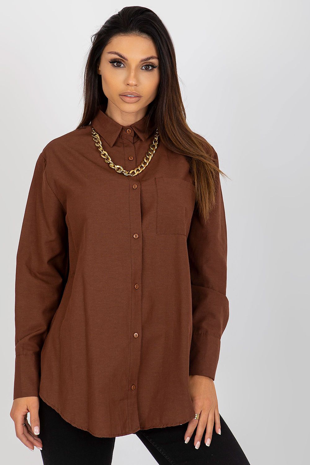  Chemise manche longue model 184959 Factory Price 